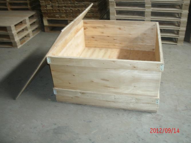 运输物流周转木箱子机械设备包装胶合板木箱可拆卸实木木箱制作